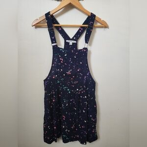 American Eagle Blue Jumpsuit with Adjustable Straps